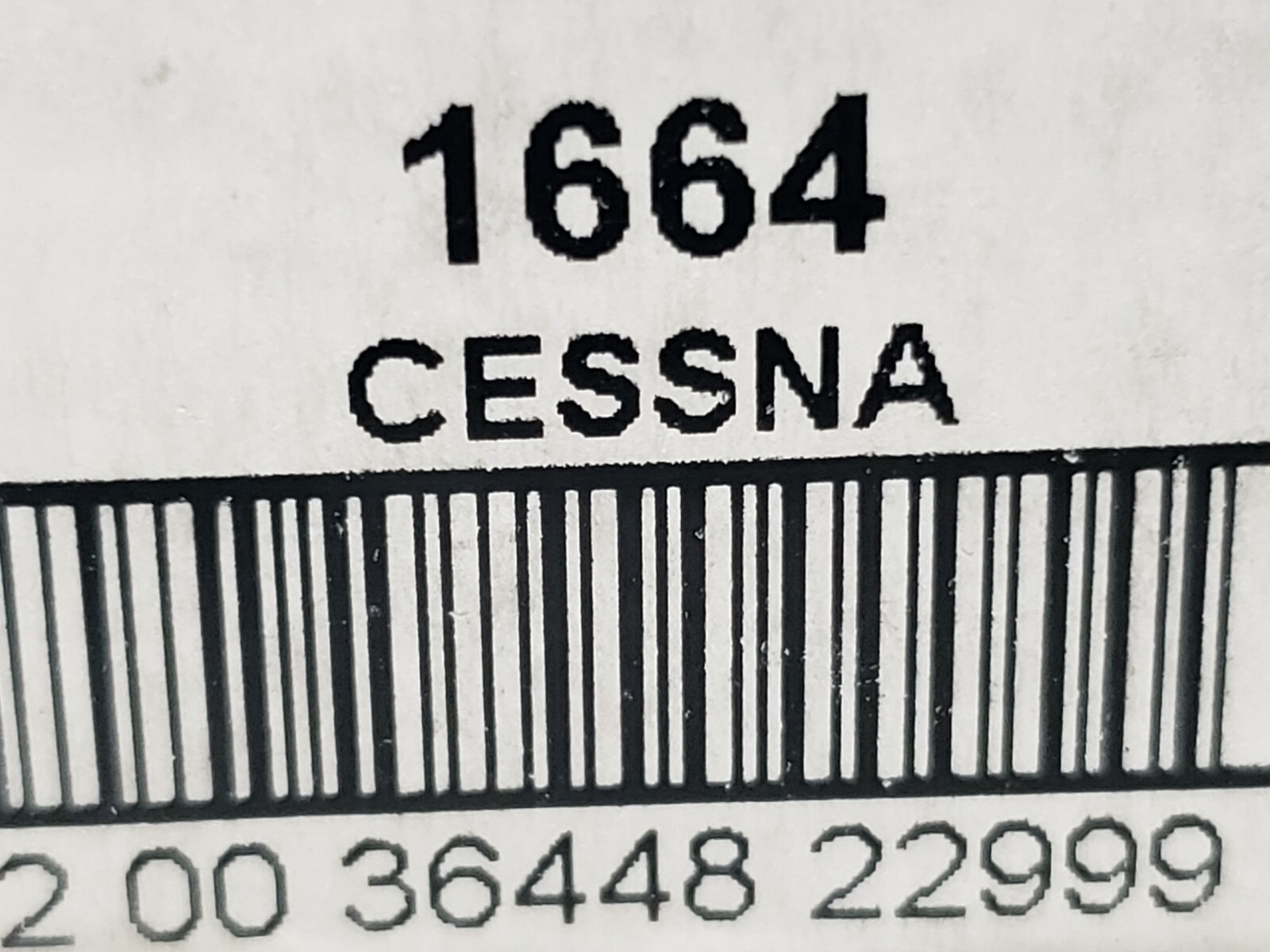 Ilco 1664 Uncut Key Blank for ACS & Cessna Aircraft Airplane