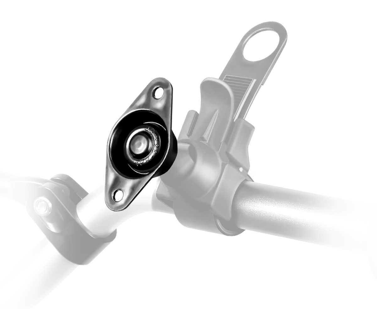 RAM Female Diamond Base for 3/4″ Snap Link Balls