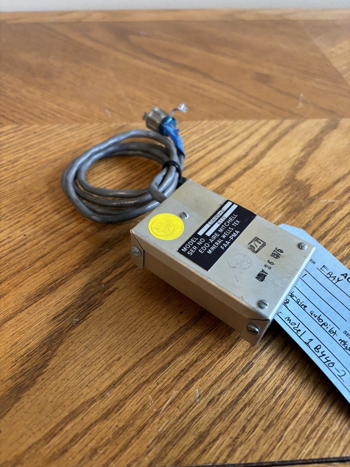 Edo-Aire Autopilot Relay Box Model 1B440-2