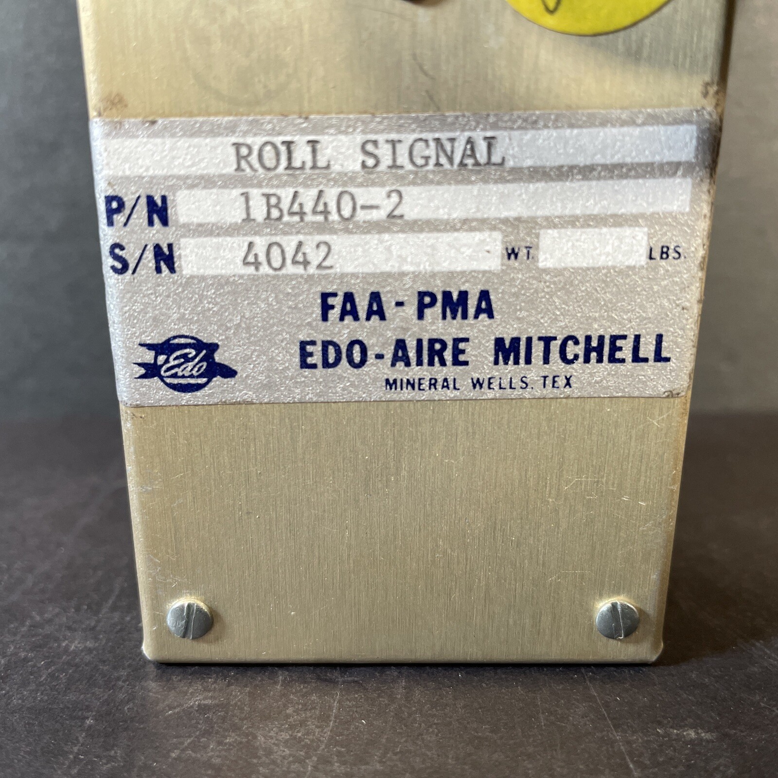 Eid-Aire Roll Signal Filter 1B440-2
