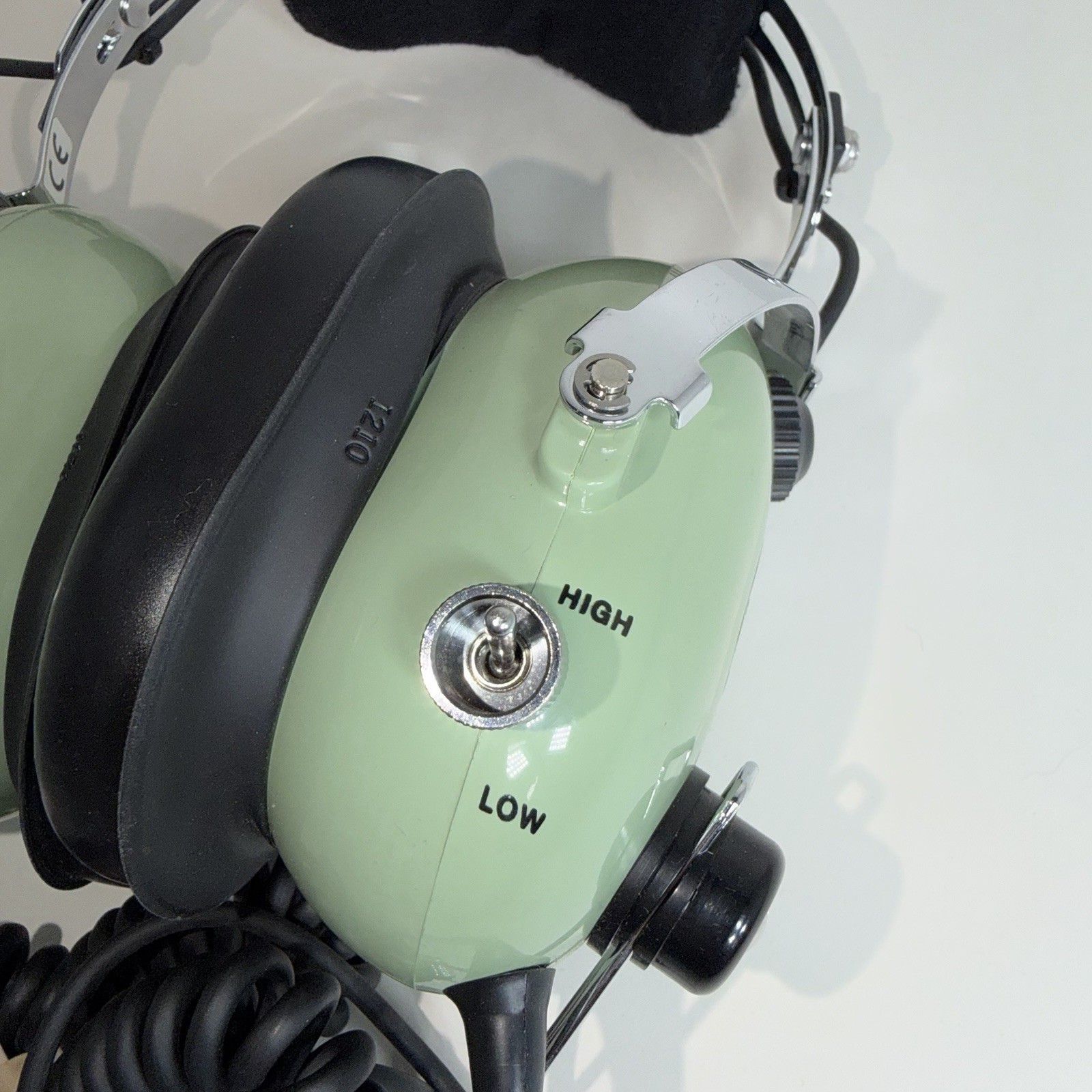 David Clark Aviation Pilot Headset Model H10-66 Excellent Tested