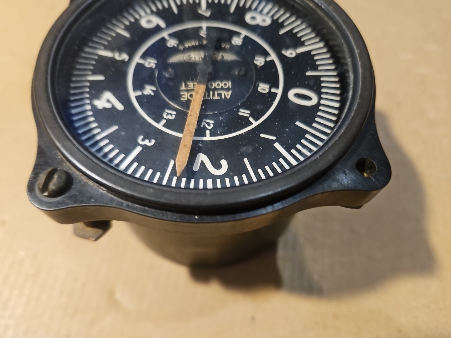Vintage Supaire Altimeter U.S. Gauge 7996-C