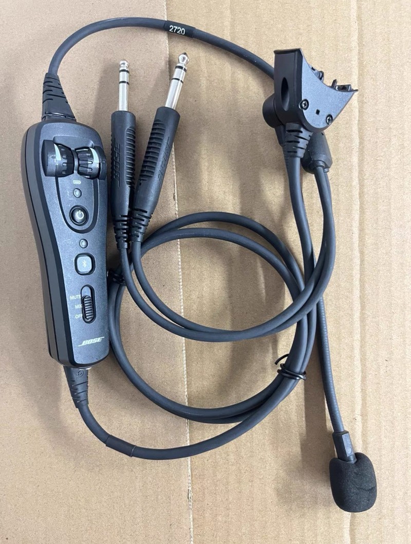 Bose A20 Bluetooth Control Module +Triple Cable + Mic + Dual GA Twin Plug Adapte