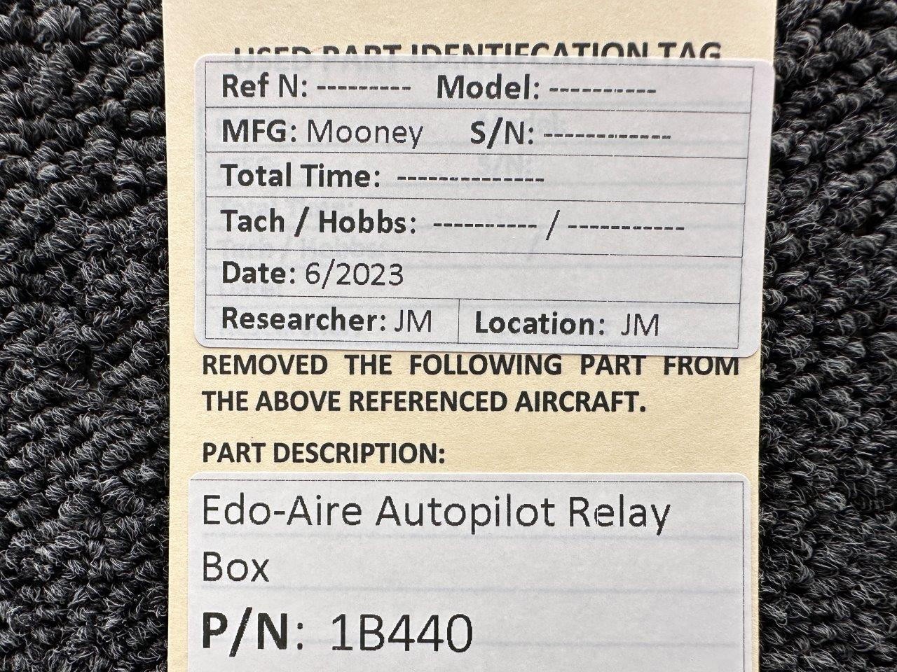 1B440 Edo-Aire Autopilot Relay Box