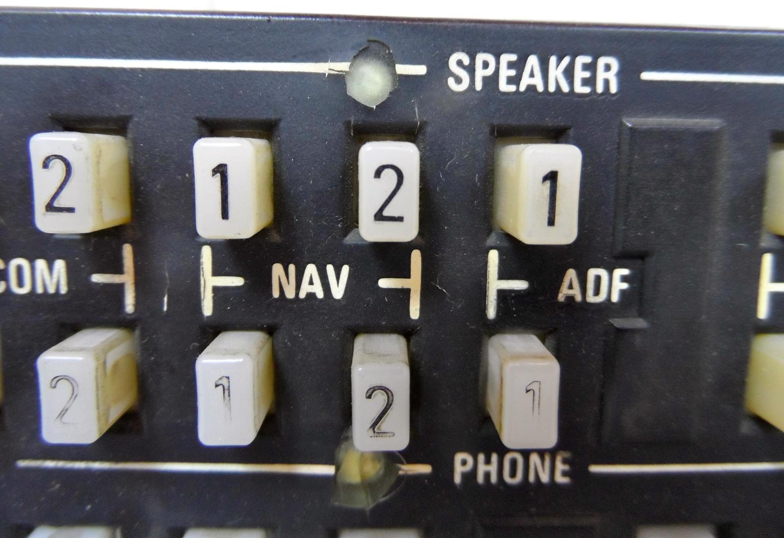 KING RADIO 071-1087-01 KA119 AUDIO CONTROL PANEL #2
