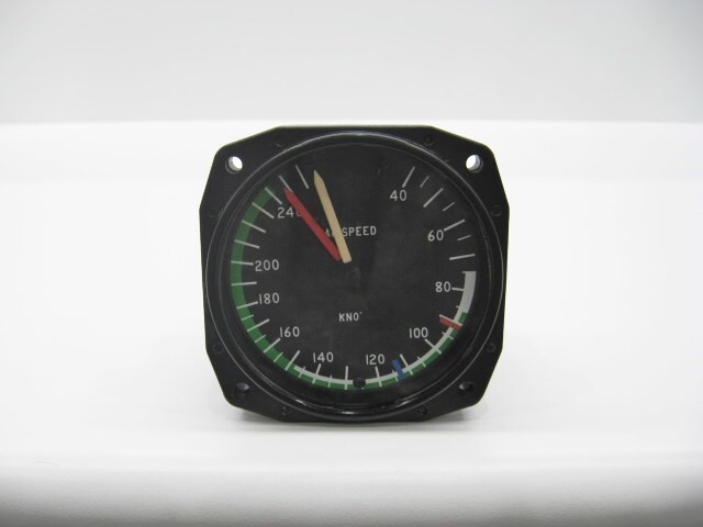 U.S. Gauge AW2829AE02 Airspeed Indicator – Certified and Tagged in 2014
