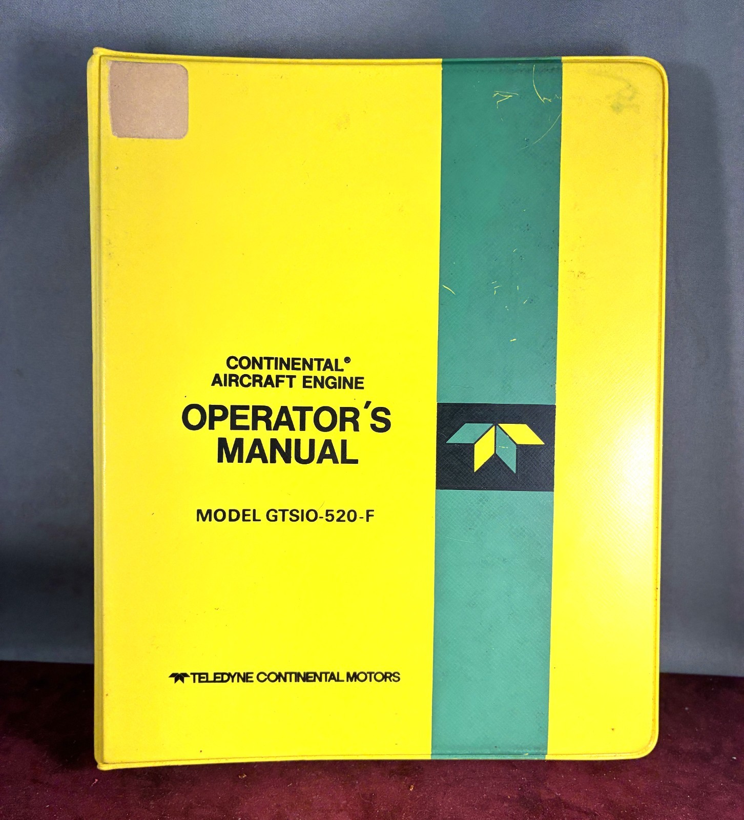 TCM: Model GTSIO-520-F Operator’s Manual