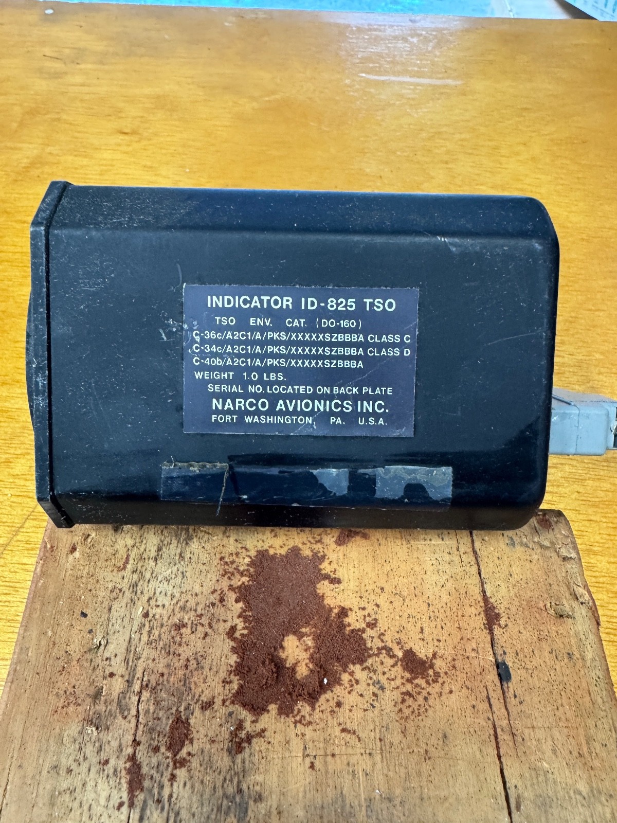 Narco ID-825 Course Deviation & G/S Indicator – 28V – FREE SHIPPING