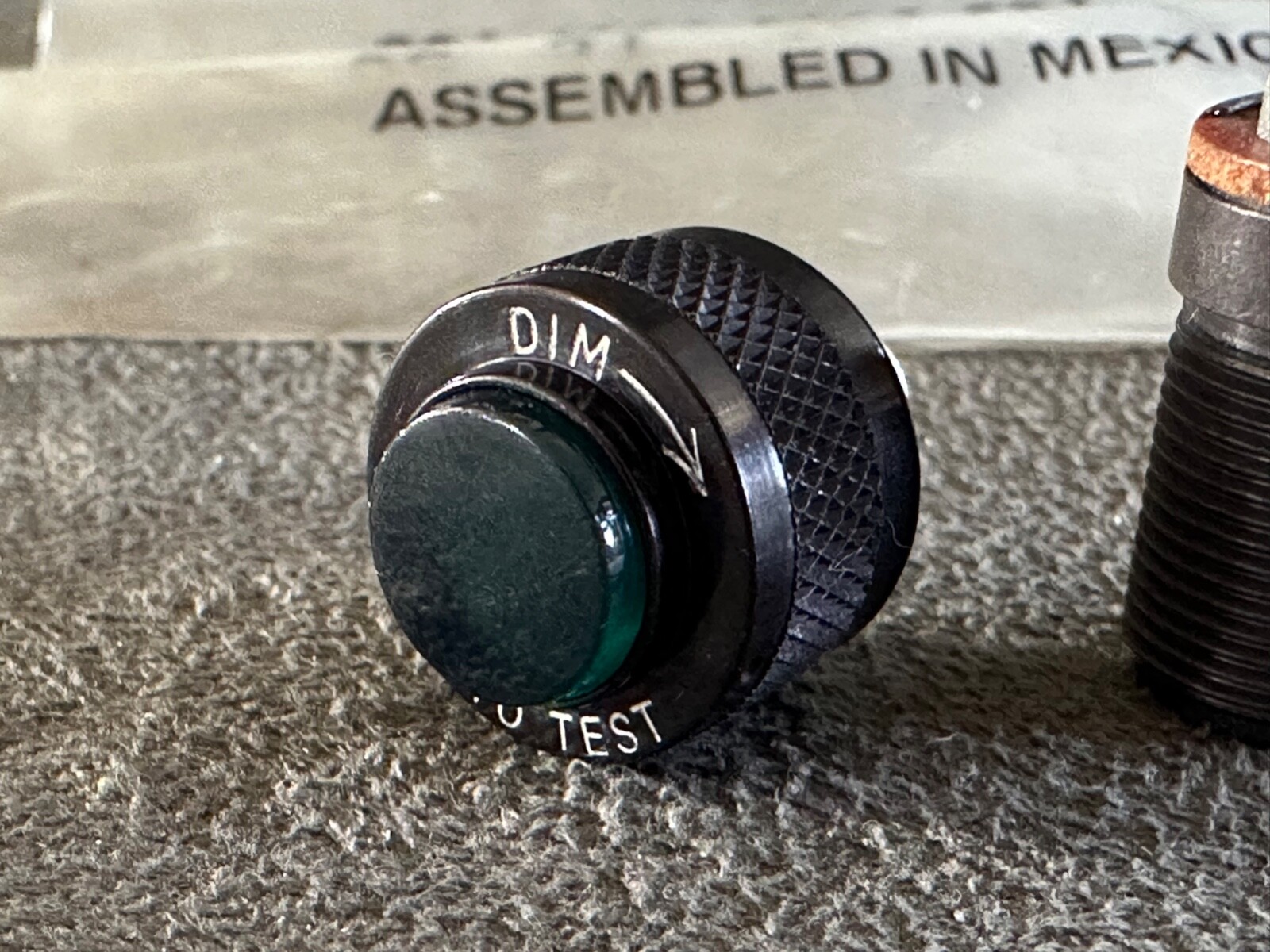 Piper Dialight Press To Test Indicator Light 472-901 (801-1030-0332-504), New