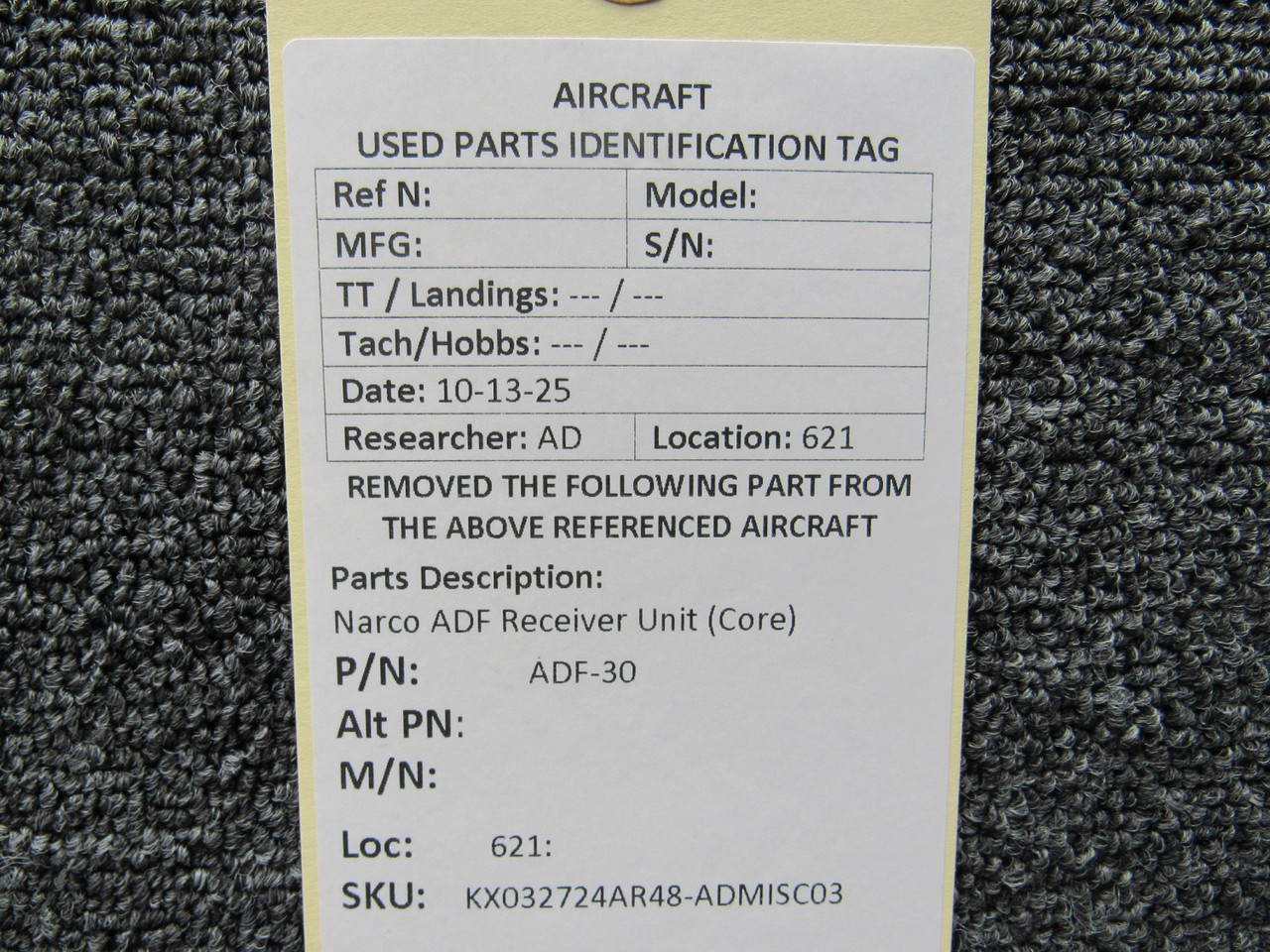 ADF-30 Narco ADF Receiver Unit (Core)