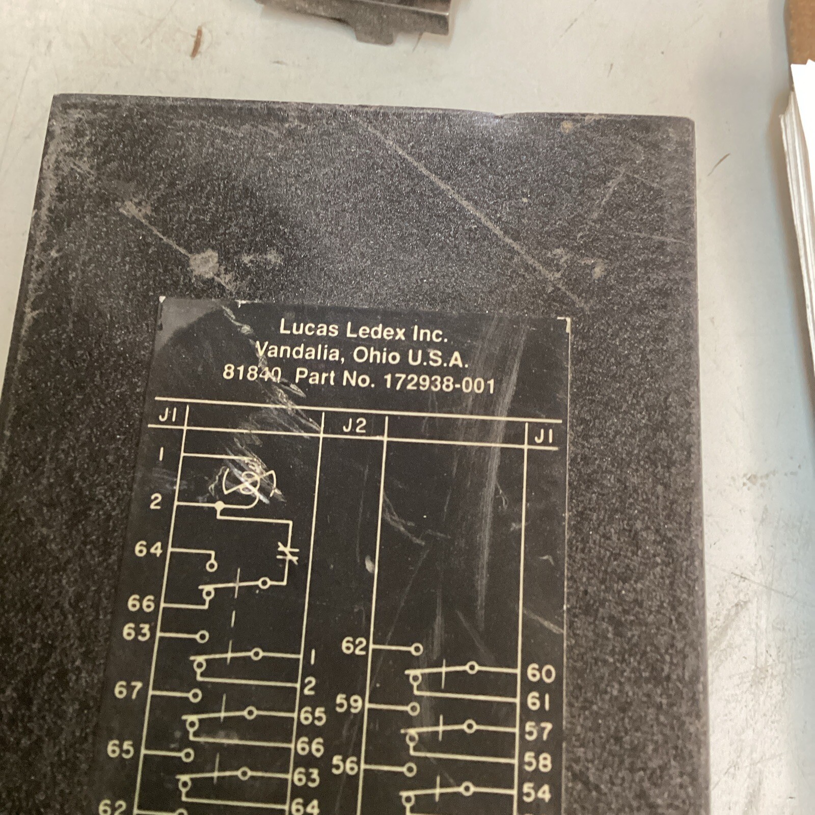 Lucas Ledex Transfer Relay – P.N. 172938-001 Aviation Parts & Accessories
