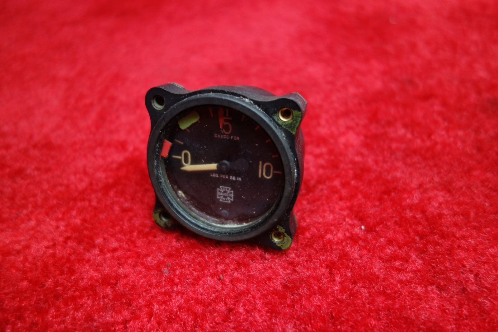 United States Gauge De-Icer Gauge PN AW-17/8-16-R