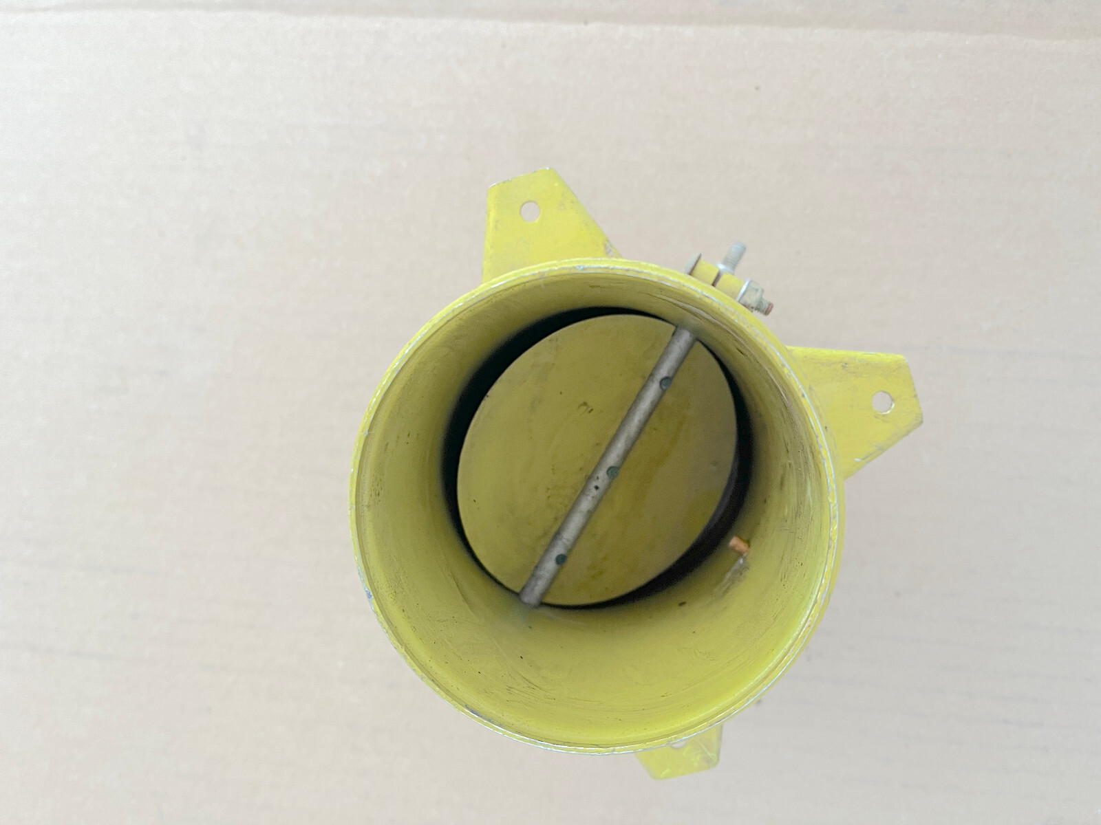 NOS, Fresh Air Intake with Flapper, 3 1/2″ Diameter, PN 114S4059-20 (wlr)