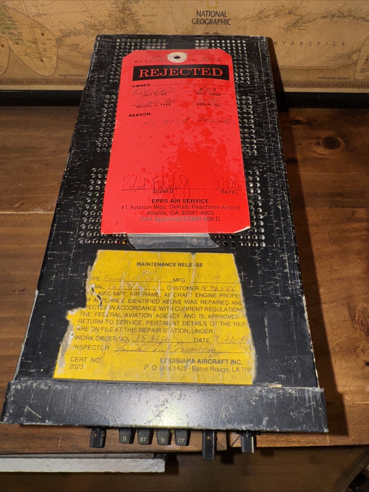 RCA Primus 20 WXD Digital Radar Indicator MI-585192