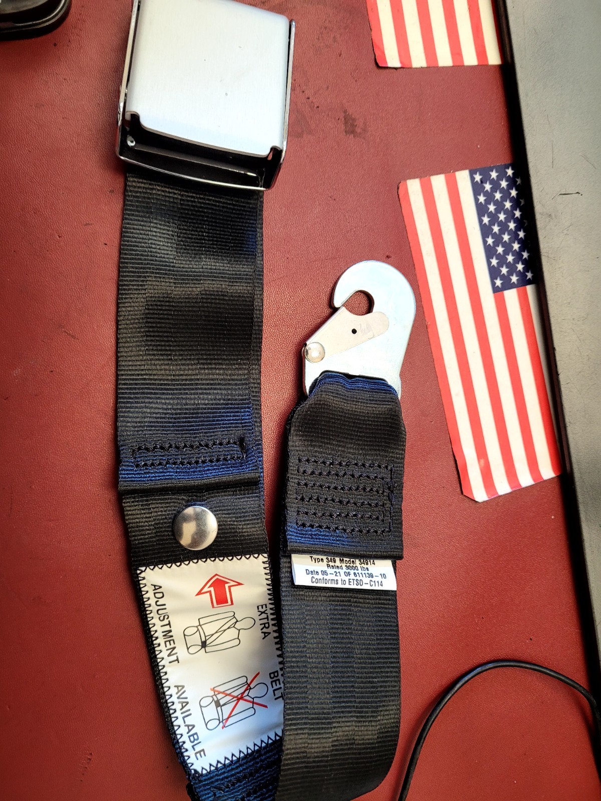 NEW Airbus Eurocopter ANJOU AERONOTICS BELT 3491410-12-070 ( B1-3A)