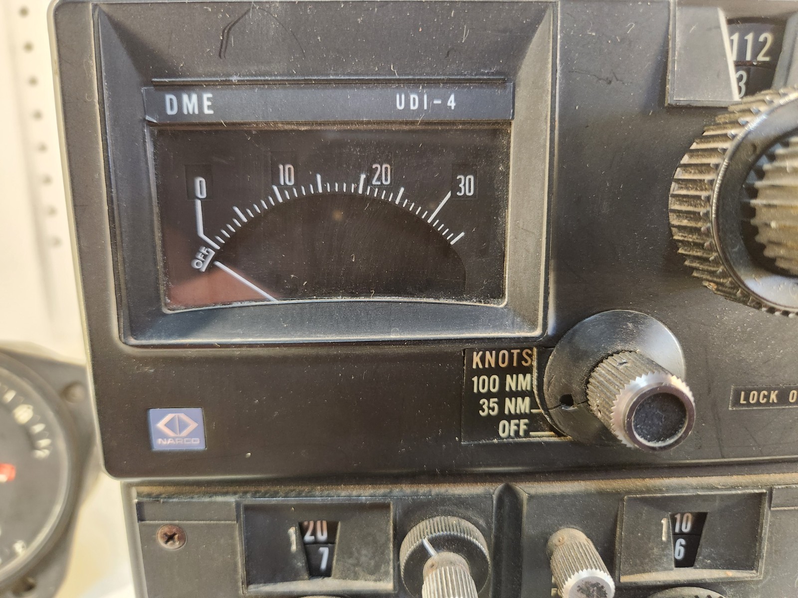 Vintage Narco UDI4 & MK-12A – PLUS IN-525A AIRCRAFT COURSE INDICATOR – Untested