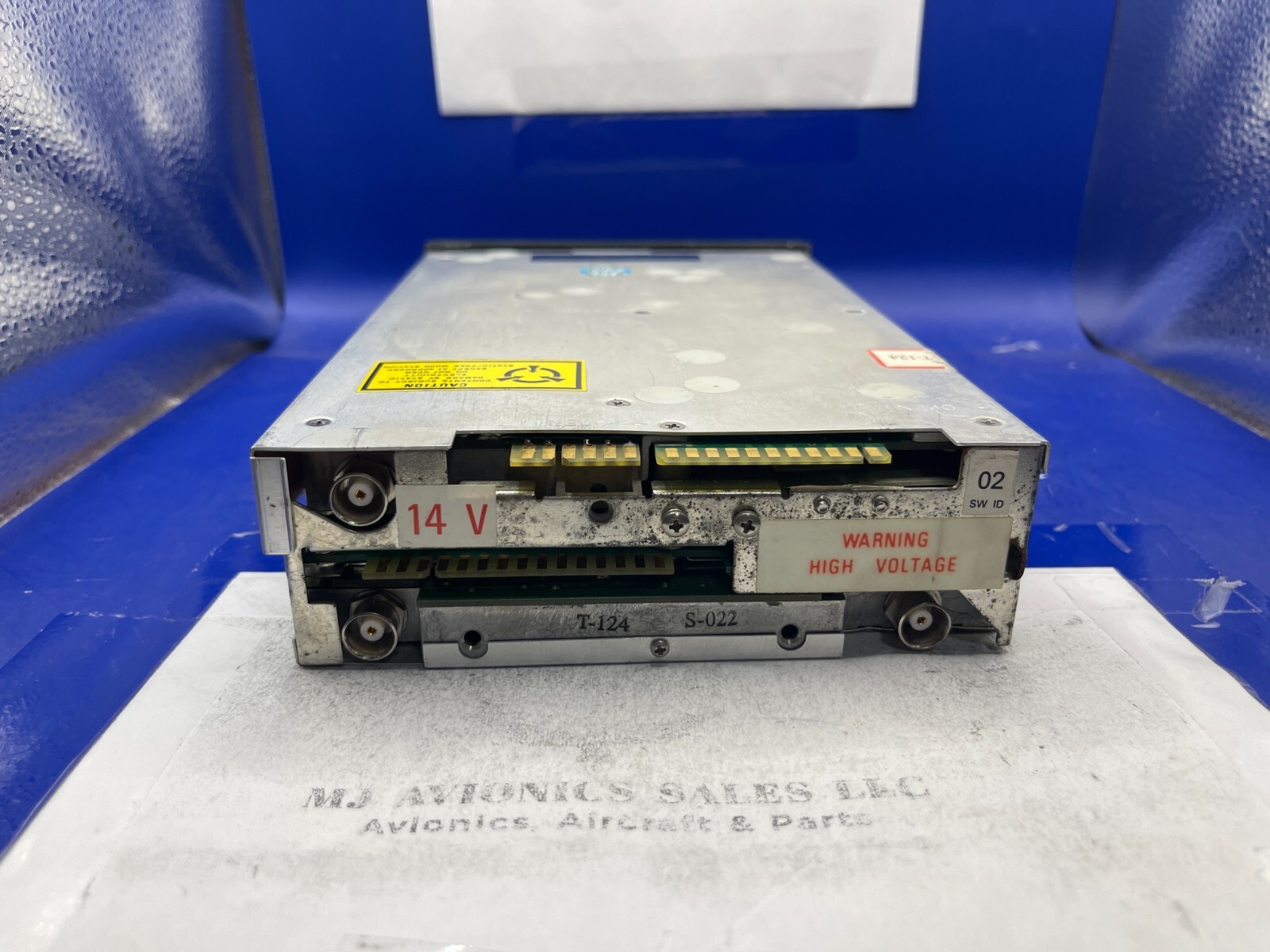 BENDIX/KING KX 155 P/N 069-1024-42 14VDC WITH GLIDE/SLOPE WITH FAA FORM 8130-3