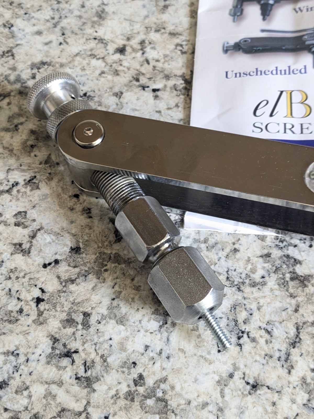El Brutus Model 7 BRUT Screw Extractor 1/4″ to 3/8″ 7 M00 87a Johnson Bar New
