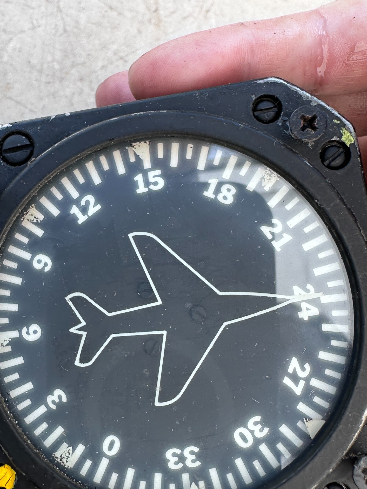 EDO-AIRE 4000B-9 Directional Gyro, P/N IU262-001-10