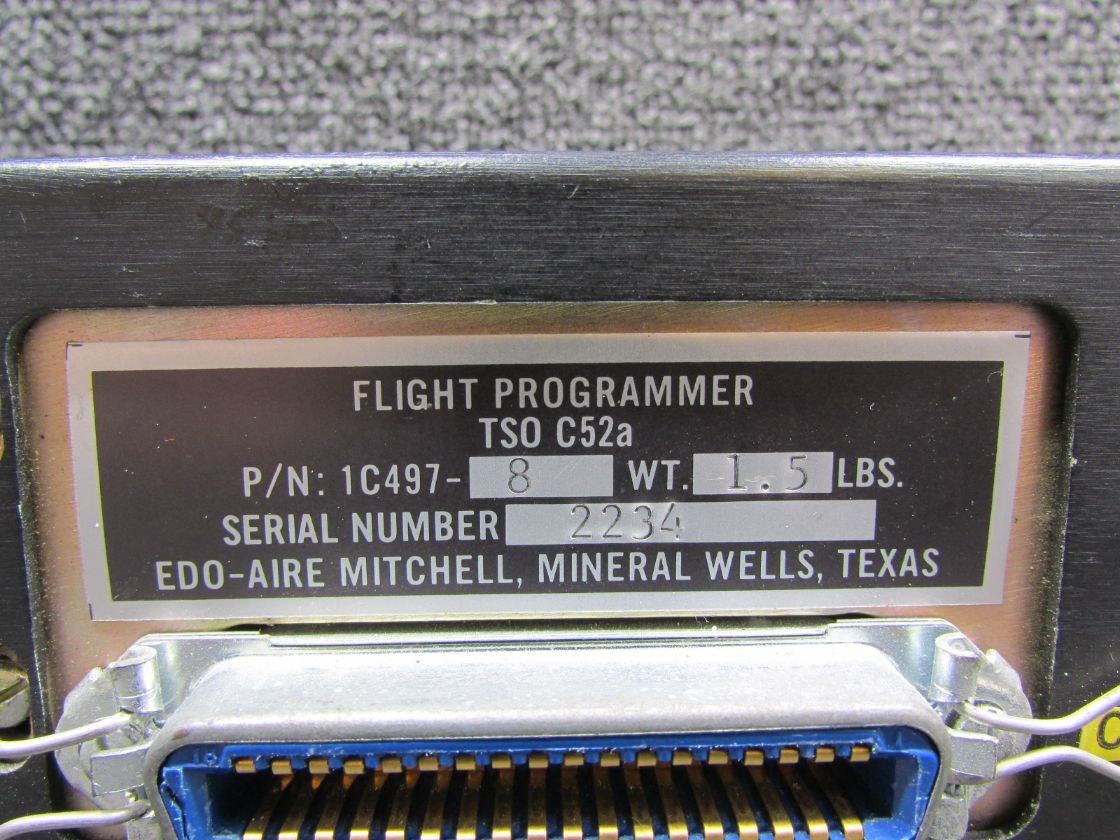1C497-8 Edo-Aire Flight Programmer Century IV (Core)