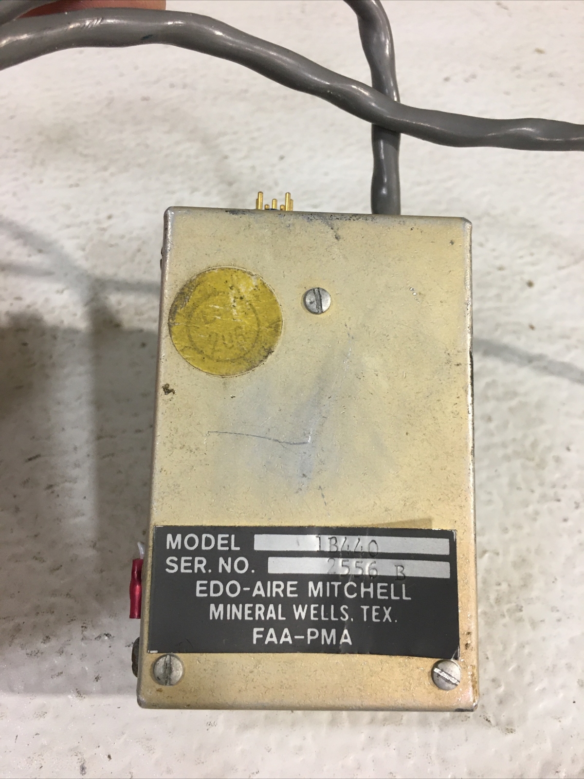 Edo-Aire Mitchell Autopilot Relay Filter P/N 1B440