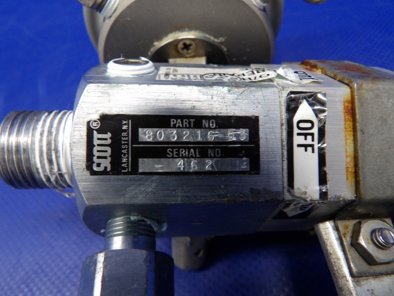 Mooney M20K Scott Oxygen Bottle P/N 803216-03 CORE (0726-1235)