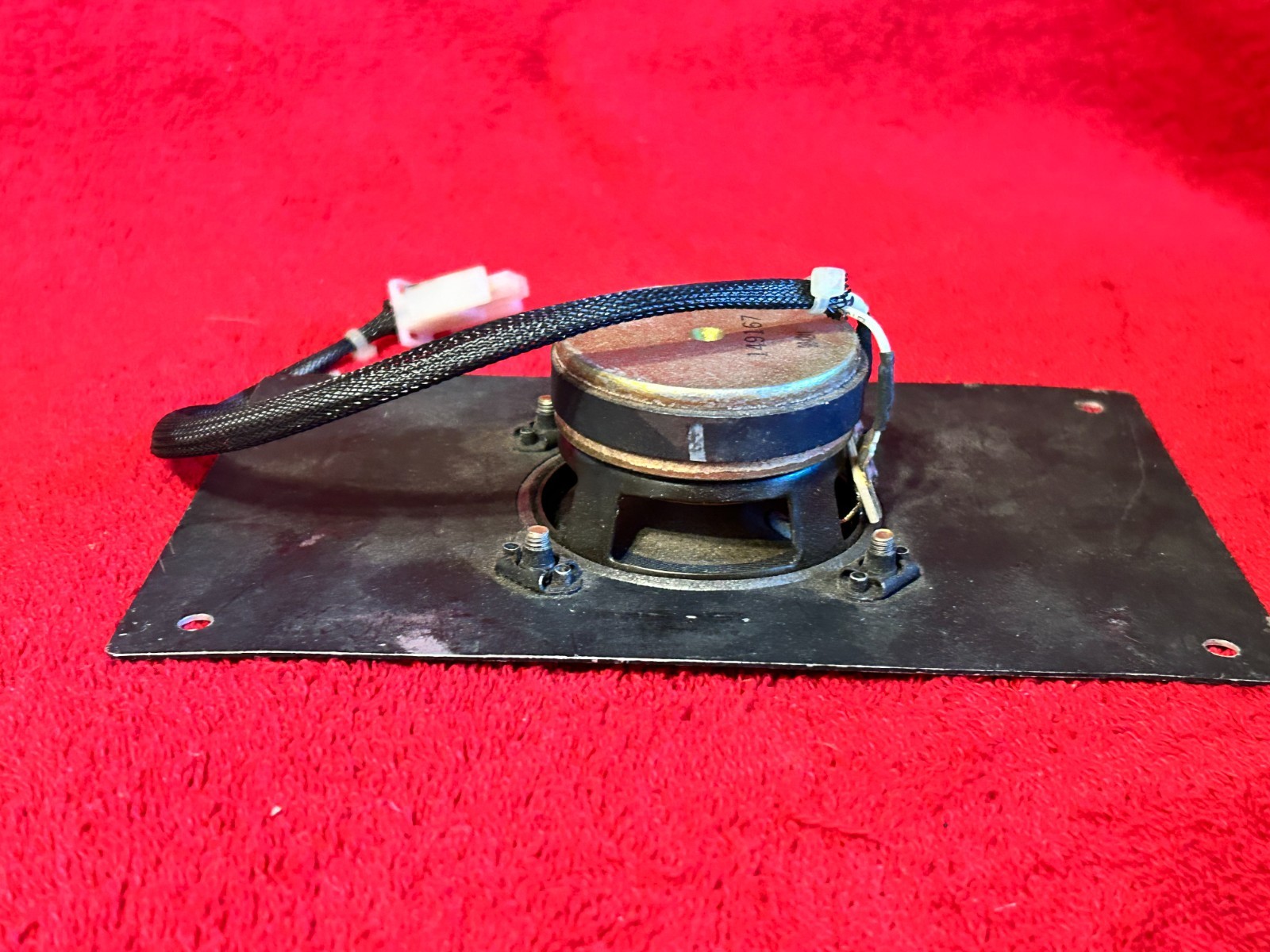 AIRPLANE AVIATION 2 3/4 IN SPEAKER WITH MOUNT PLATE P/N 149167