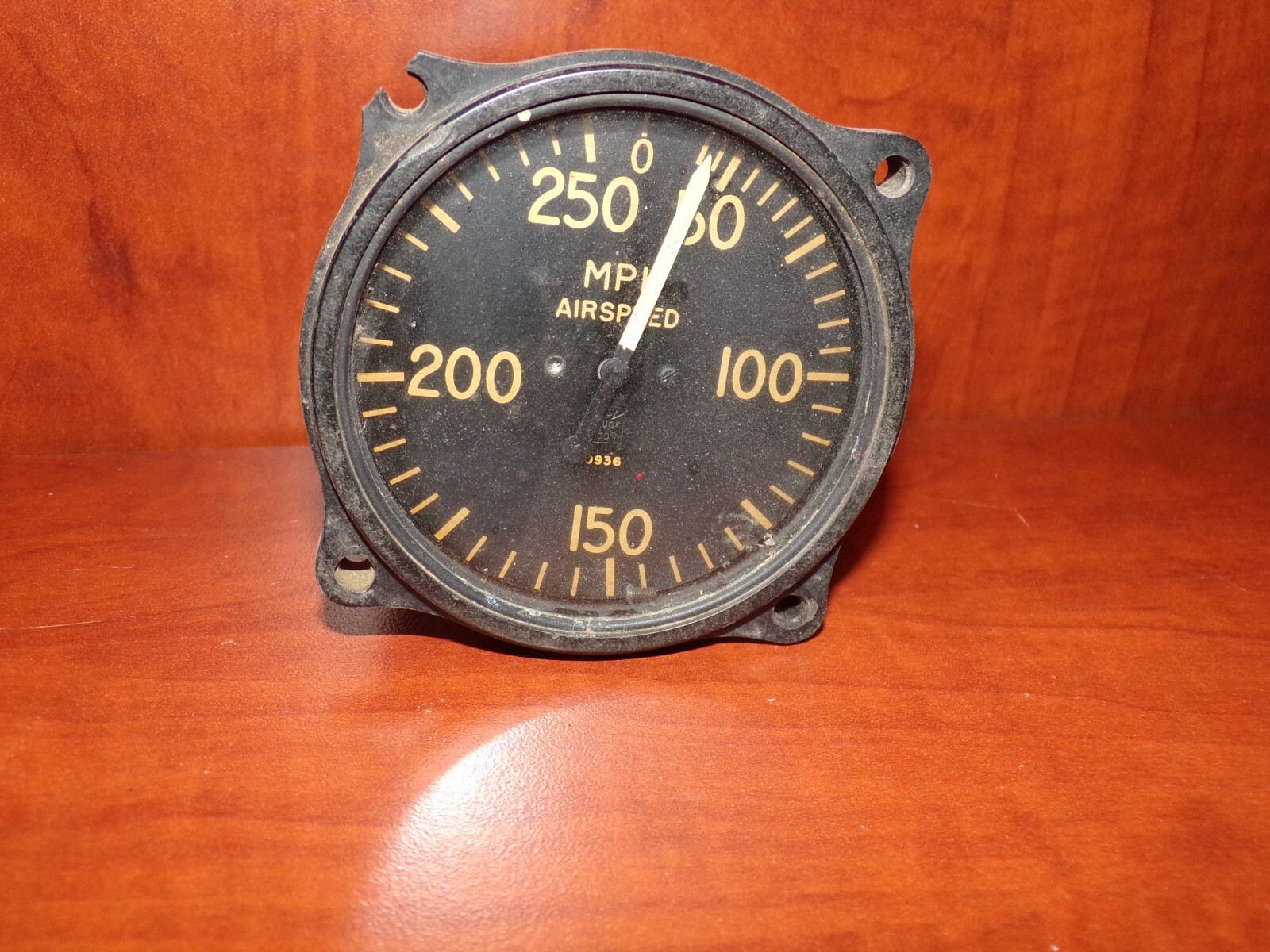 Vintage Aircraft US Gauge Airspeed Indicator AW-2 3/4-18-BD