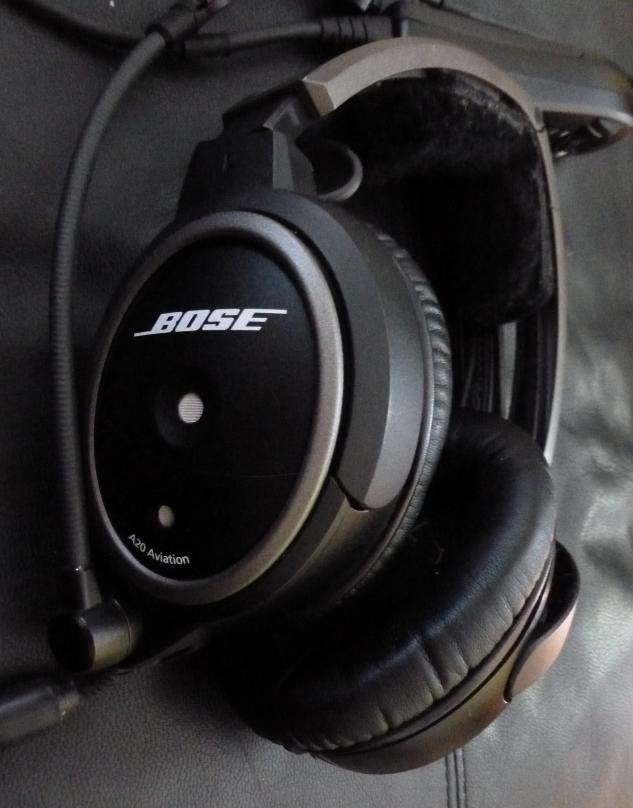 Bose A20 Aviation Headset with Bluetooth Dual Plug Cable – Black ~ Read Listing