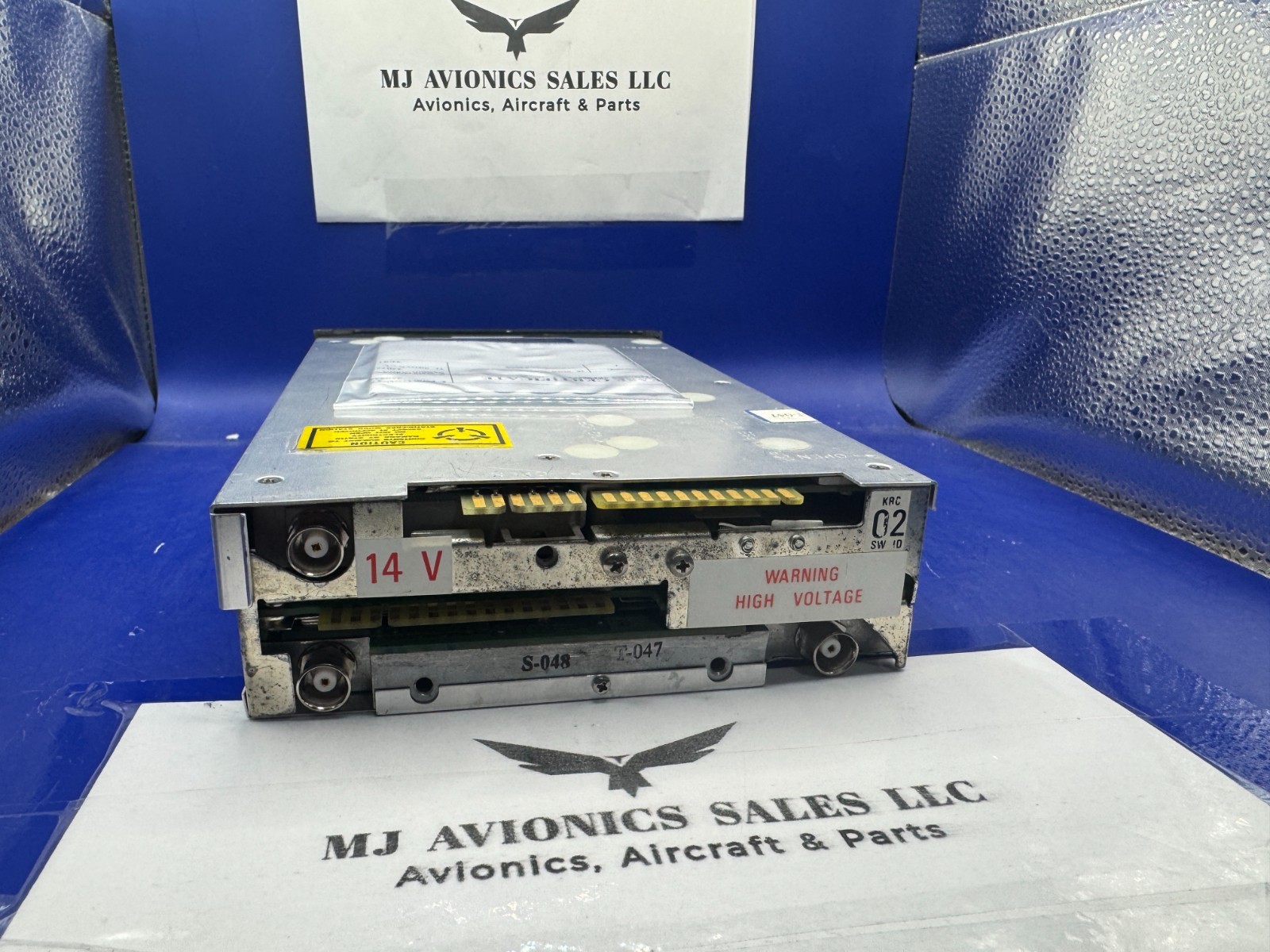 BENDIX/KING KX 155 P/N 069-1024-42 14VDC WITH GLIDE/SLOPE WITH FAA FORM 8130-3