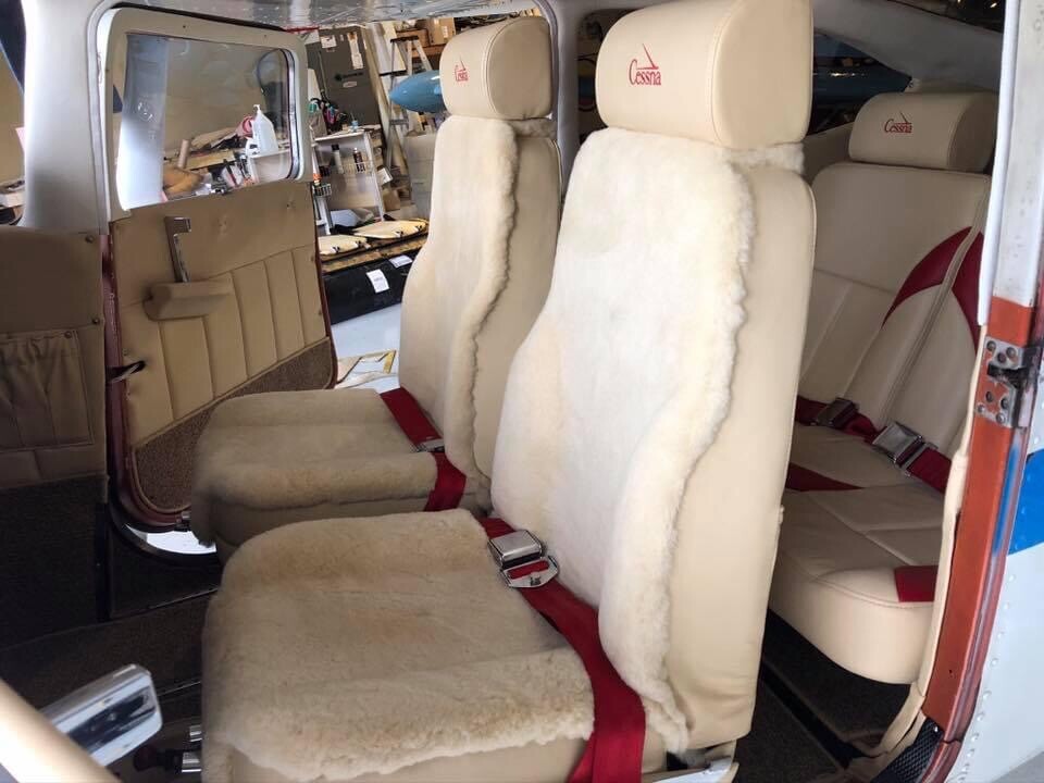 CESSNA HEADREST FAA/PMA APPROVED 172/177/180/182/185/206/207/210/337/early 310,