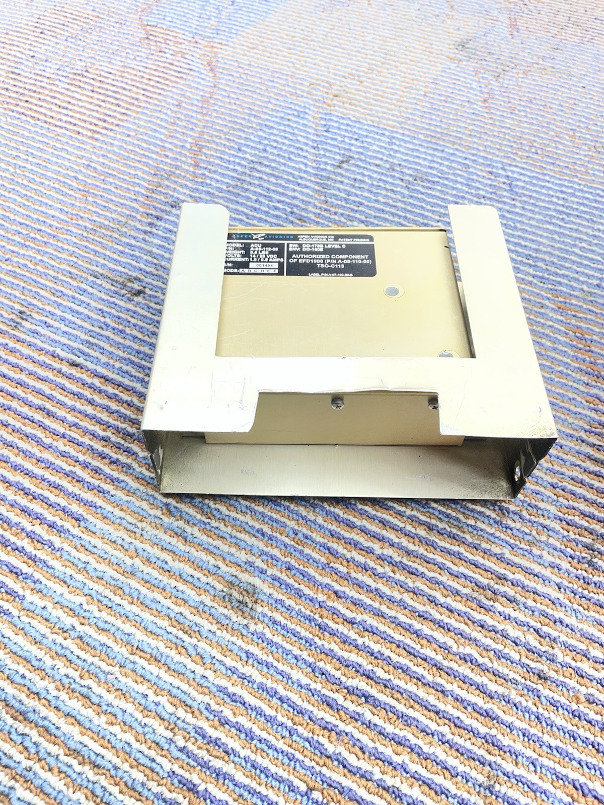 Aspen Avionics Inc. PFD 1000 EFD 910-00001-001 rev. G Bonanza K35