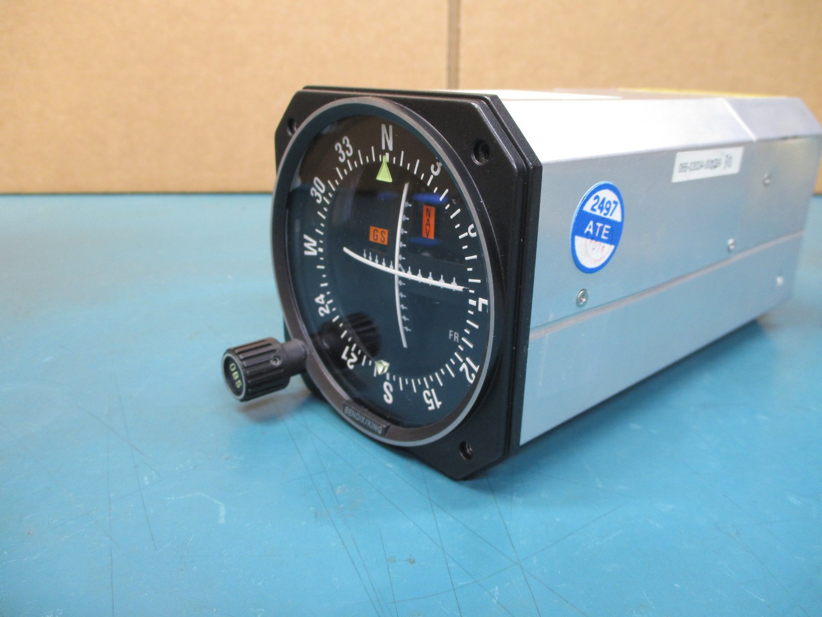 King KX 155 NAV/COM GS radio 14V & KI 204 VOR LOC GS indicator