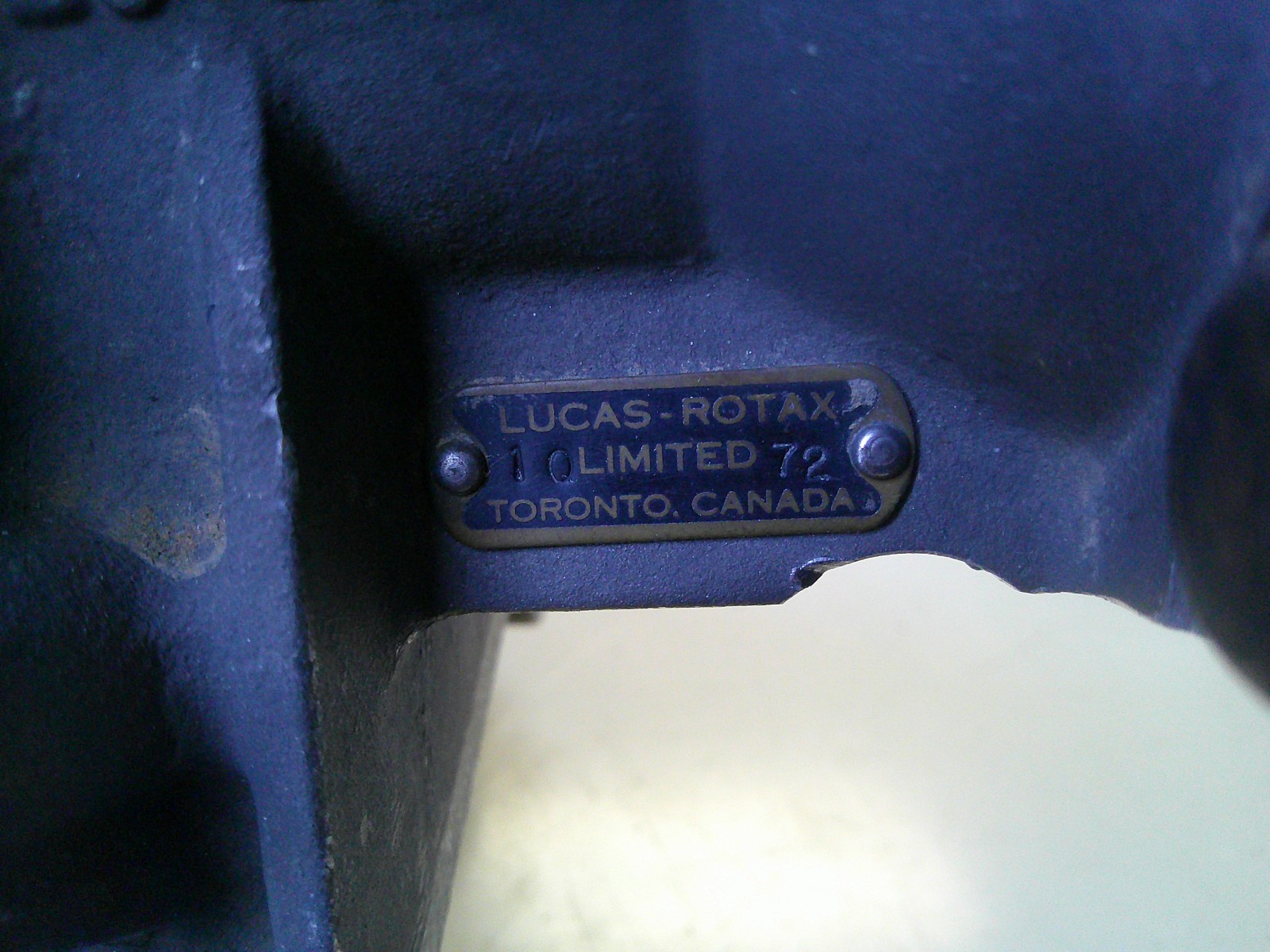 Lucas Rotax A/B Fuel Pump for G.E. J-85 Turbine P/N APB105-4D
