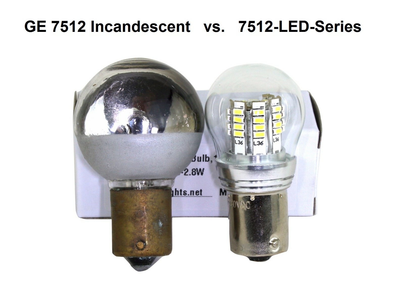 Whelen Grimes Nav Light Bulb RA-7512 W1290 Position LED Bulbs – 2 pack