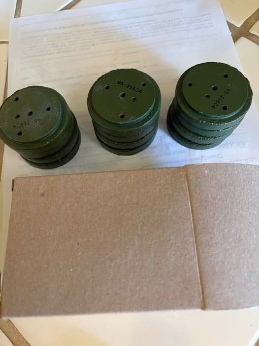 Beechcraft 18 Casa 212 brake linings Goodyear NEW 12 each