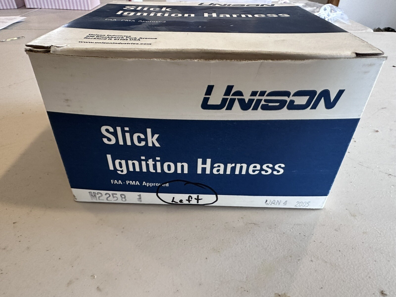 Slick Ignition Harness # M2258 LEFT SIDE ONLY(Bendix,Lycoming IGSO-540,Rockwell)