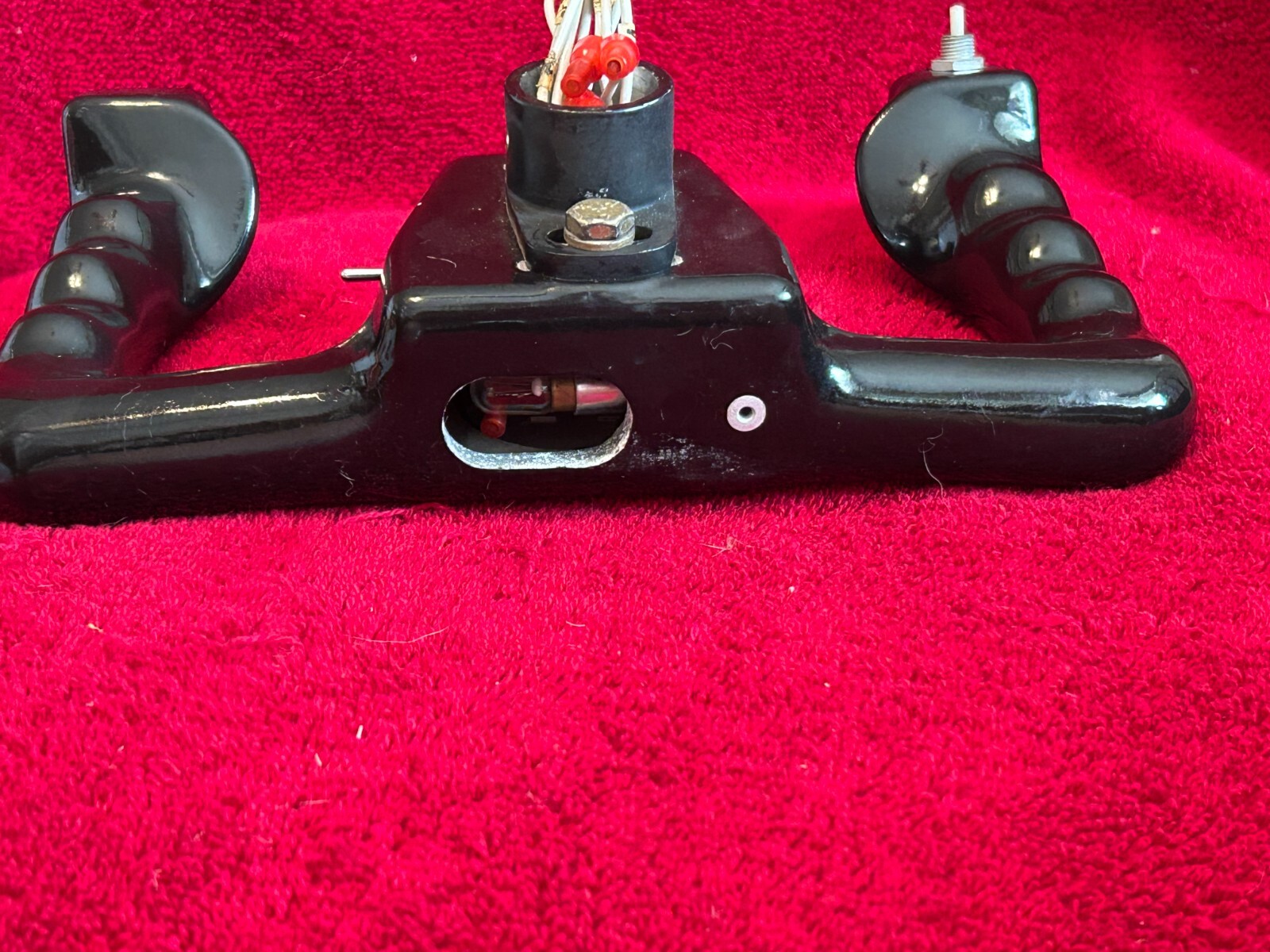 BELLANCA RAMSHORN YOKE CONTROL WHEEL WITH TRIM MIKE MAP LIGHT SWITCHES