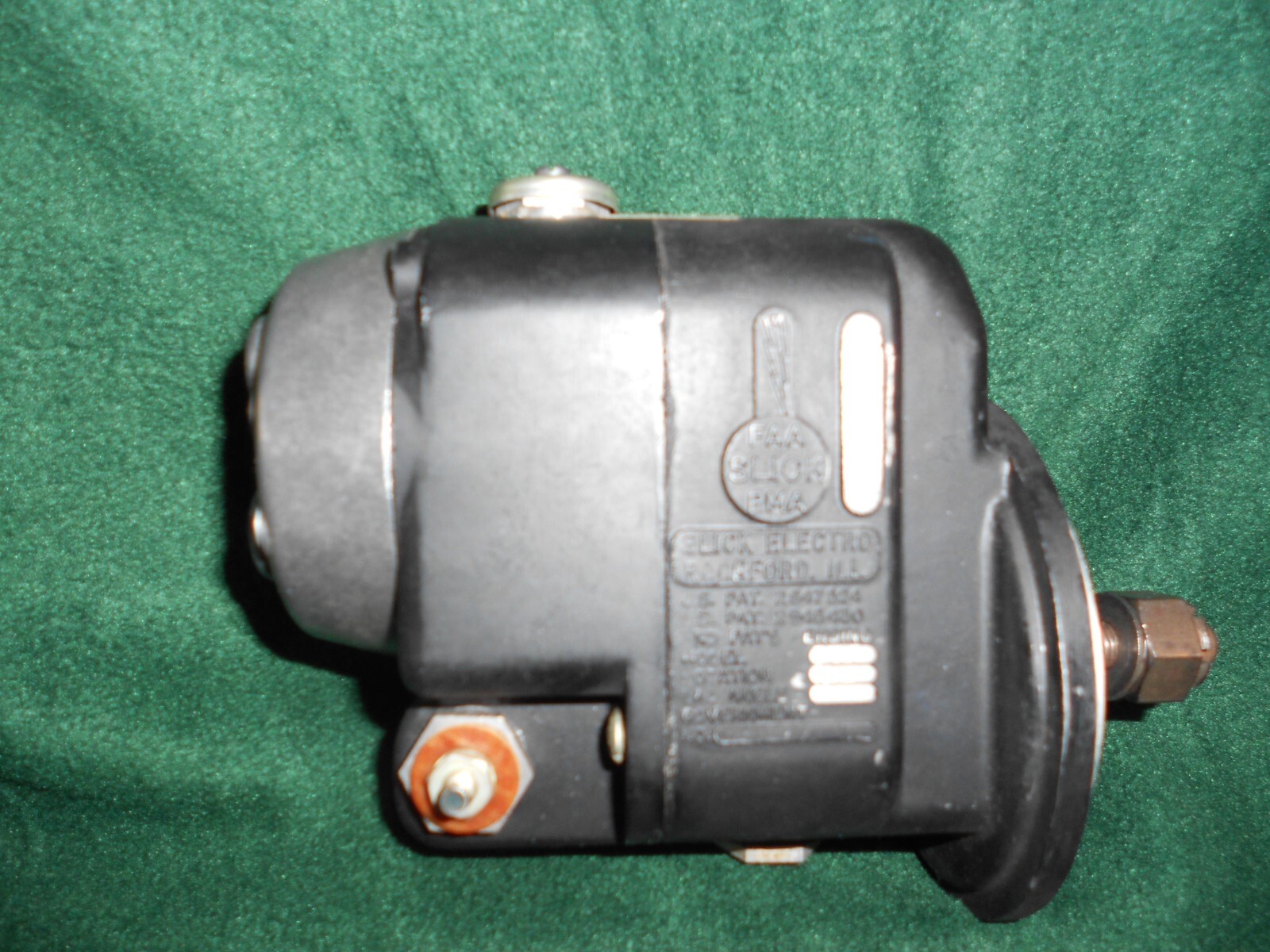 SLICK AIRCRAFT MAGNETO, REMANUFACTURED (NOS) MODEL 4050 L/H