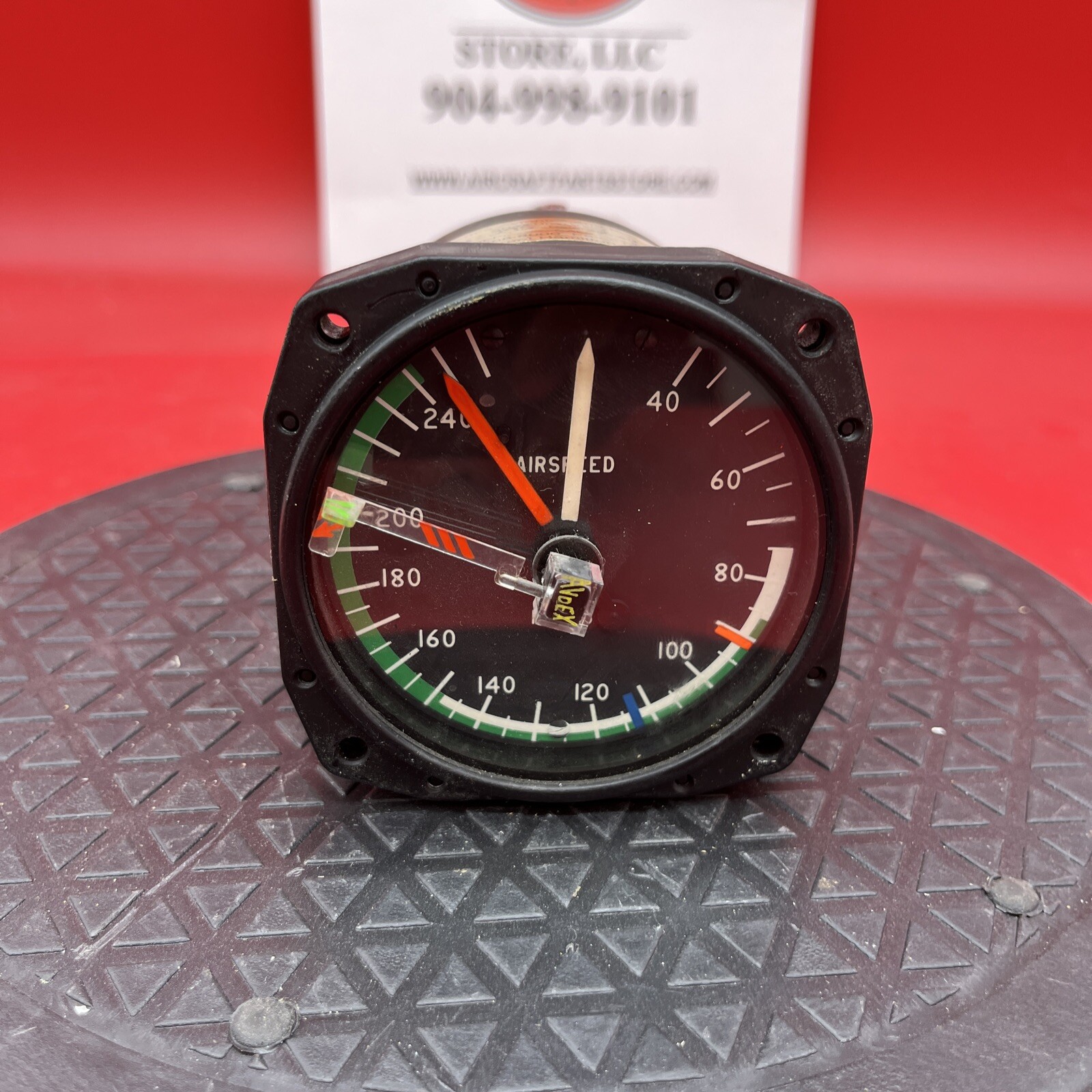 P/N: 50099-4-2 (USE: AW2829AE02) Piper PA31T / US Gauge Airspeed Indicator (C20)