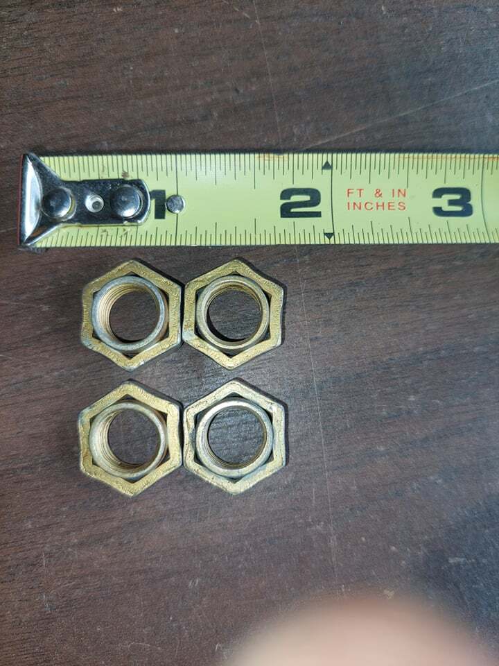 Bell Helicopter UH1-H tail rotor bolt grip nuts huey 4 in this sale