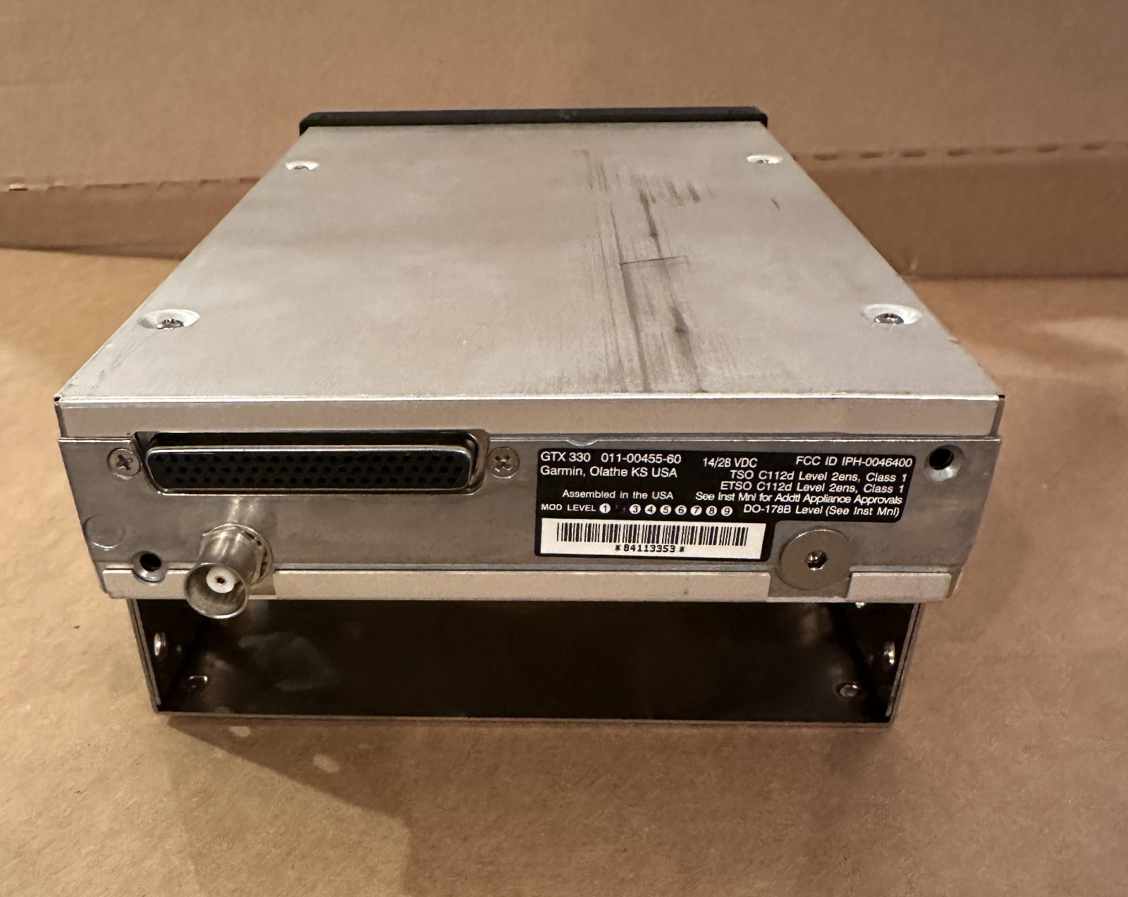 GARMIN GTX 330ES ADS-B TRANSPONDER PN 011-00455-60, 30 day warranty