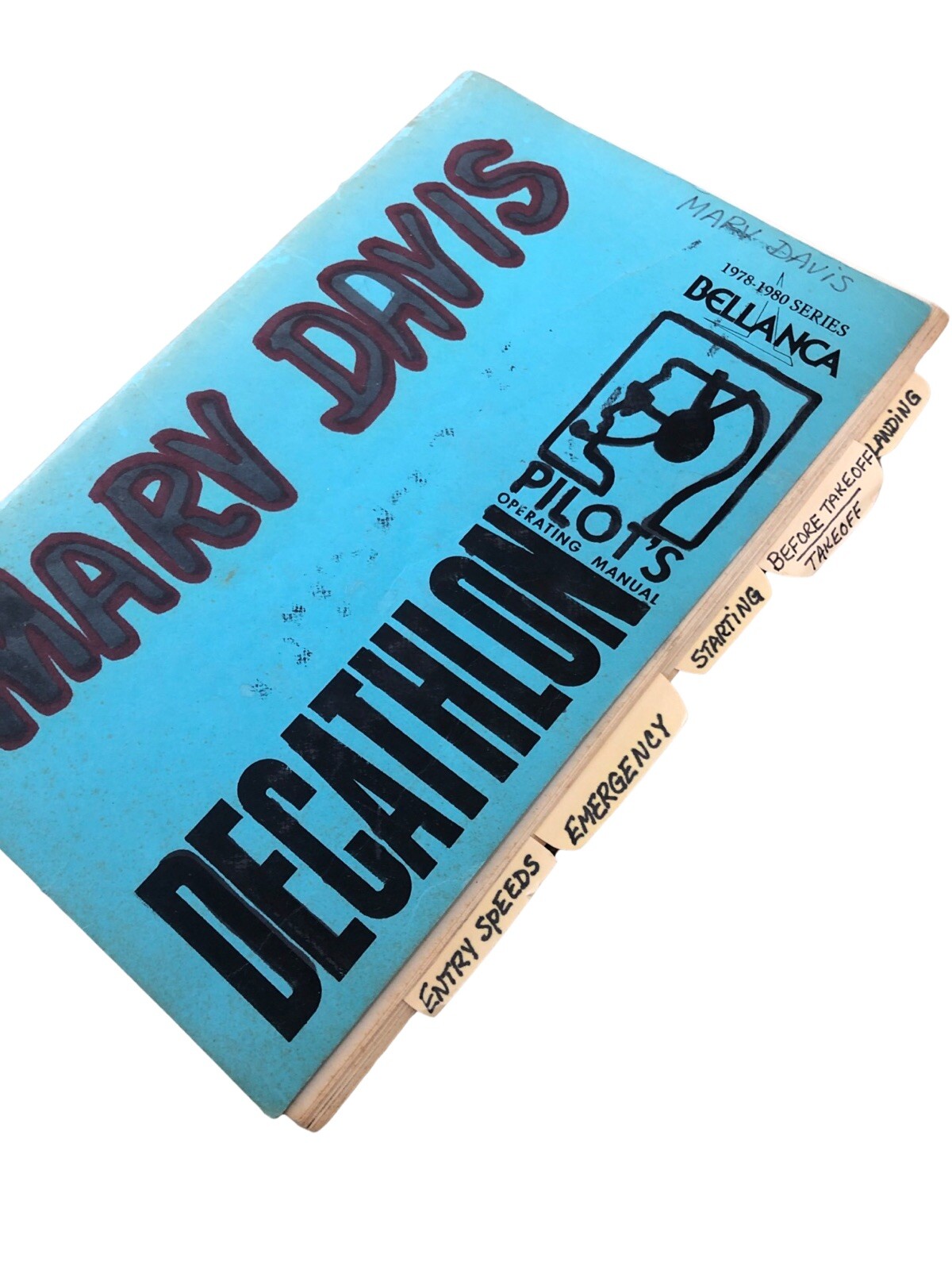 Bellanca Pilot’s Operating Manual for Decathlon 1978-1980 series super corporat