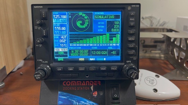 Garmin, Inc. GNS 530W WAAS GPS/NAV/COMM Unit P/N: 011-01064-40 (14/28V)