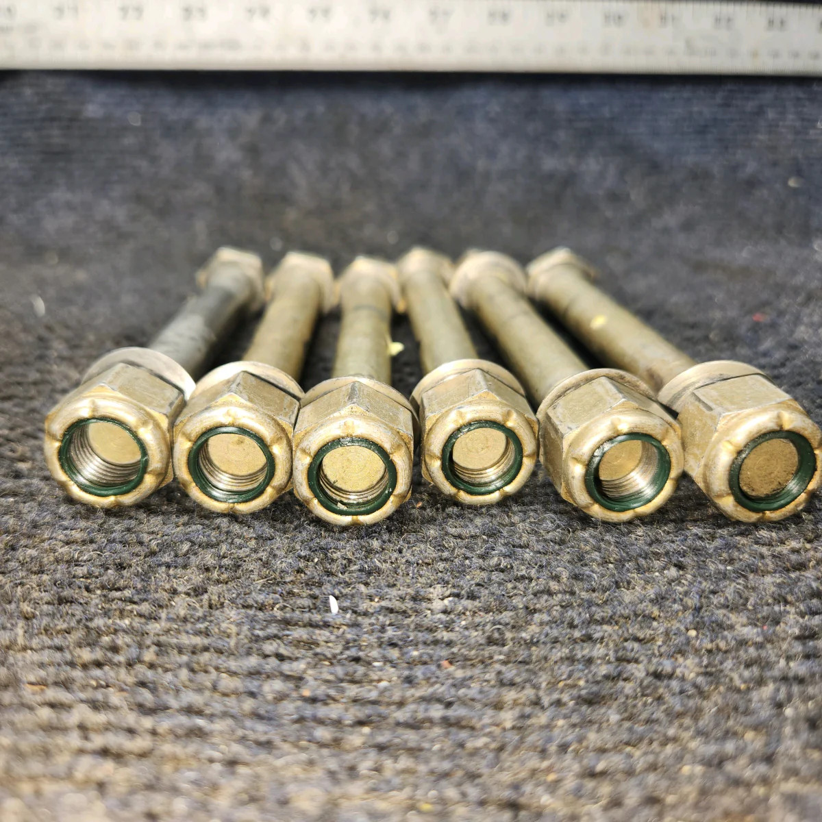 A2513-16 | Cessna 172E | Prop Bolts (6) (1/2 Bolt 3/4 Head 4.75 in Long)