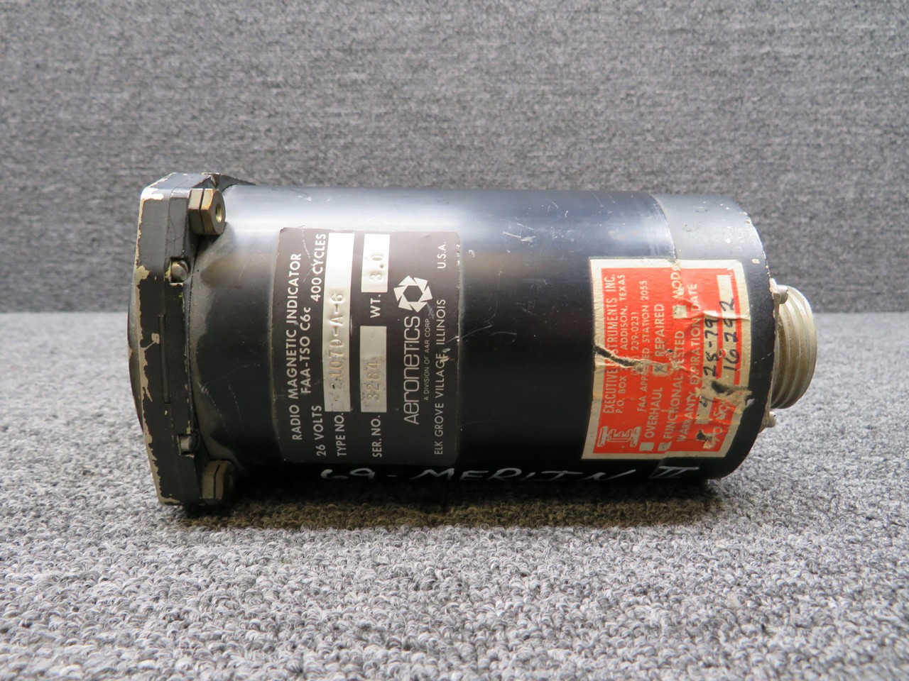 2107D-A-6 Aeronetics Radio Magnetic Indicator (Missing Knobs) (26V)
