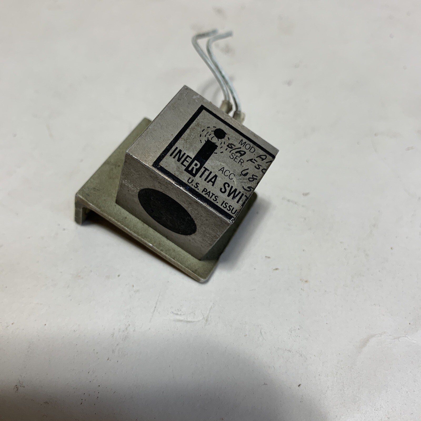 A13018-5 Aircraft Inertia Switch. Removed In Working Condition.