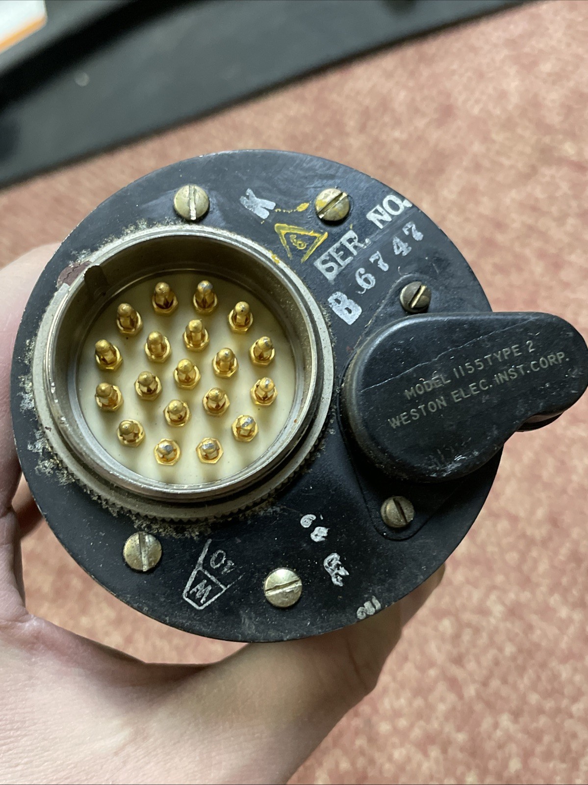 Weston 1155 VOR/LOC Course Indicator PN 16706