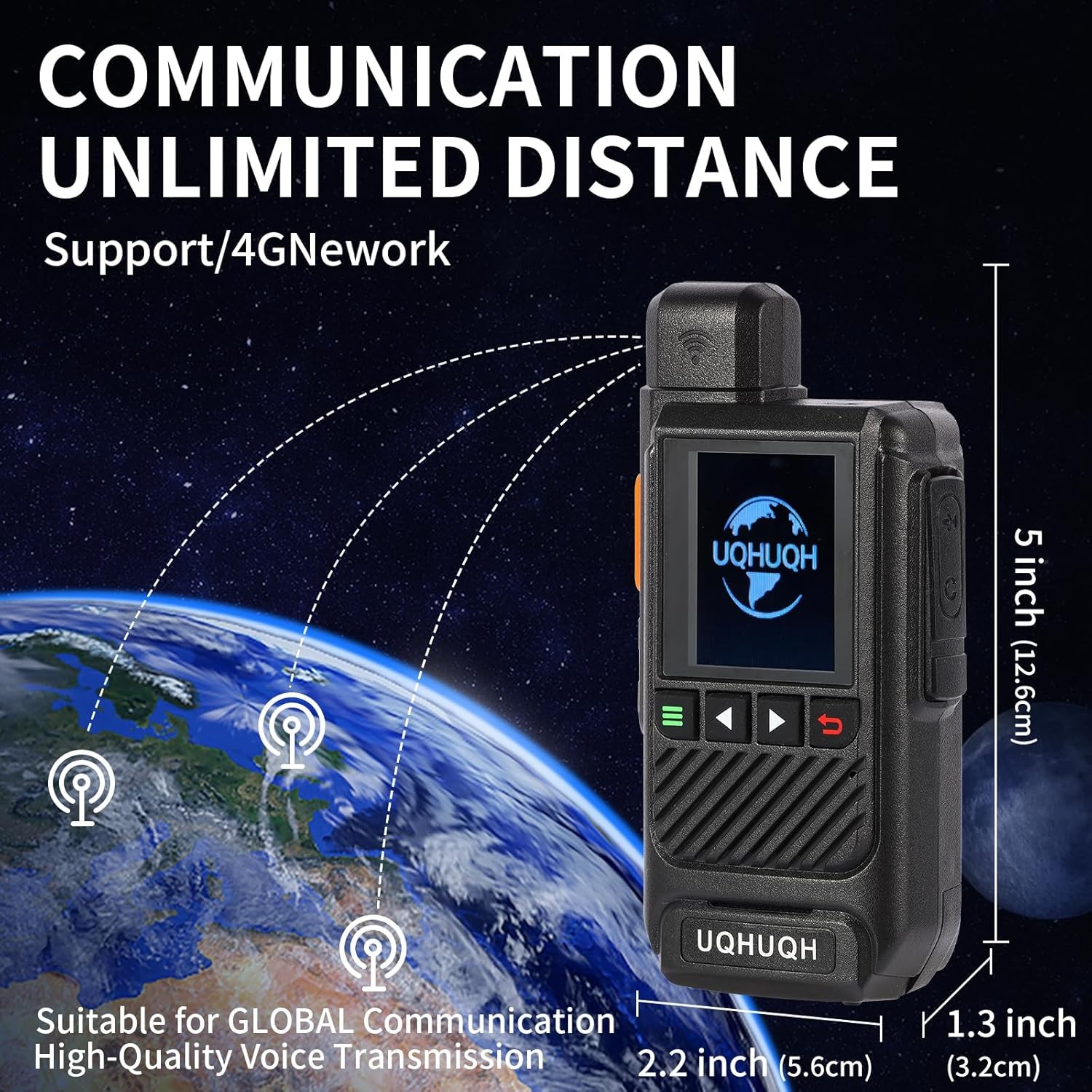 Lifetime Free Unlimited Range Walkie Talkies – 4G LTE Long B2 PACK