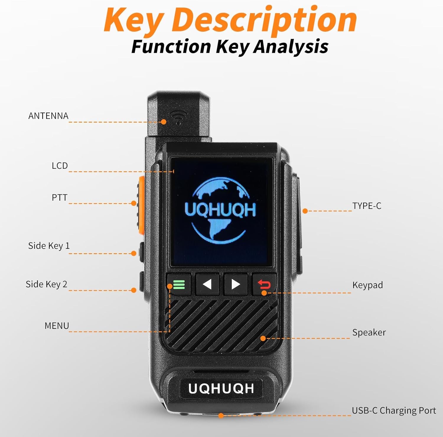 Lifetime Free Unlimited Range Walkie Talkies – 4G LTE Long B2 PACK